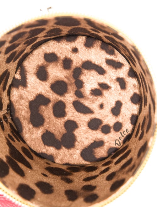 Dolce & Gabbana Leather Amor Can Bag