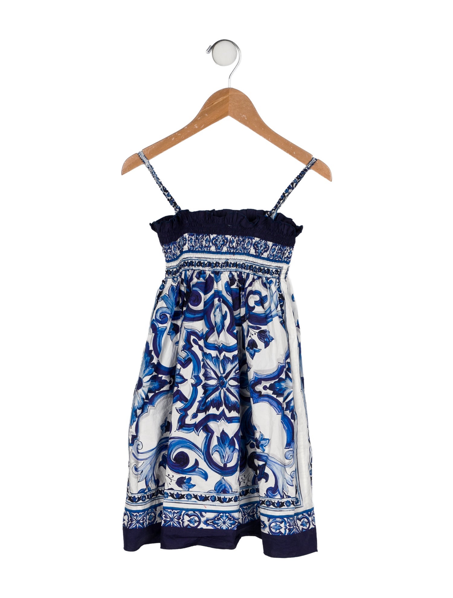 Dolce & Gabbana Printed Sleeveless Dress