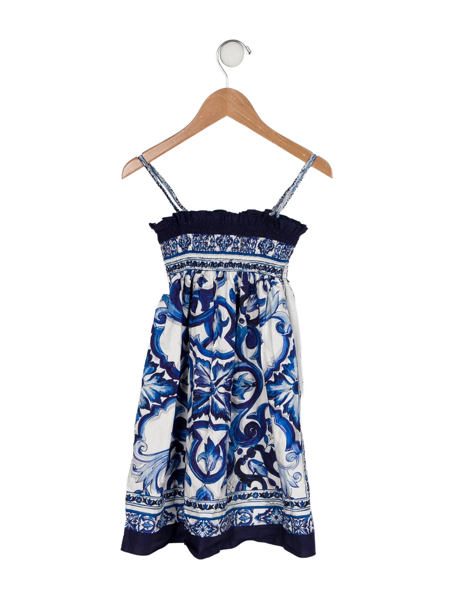 Dolce & Gabbana Printed Sleeveless Dress