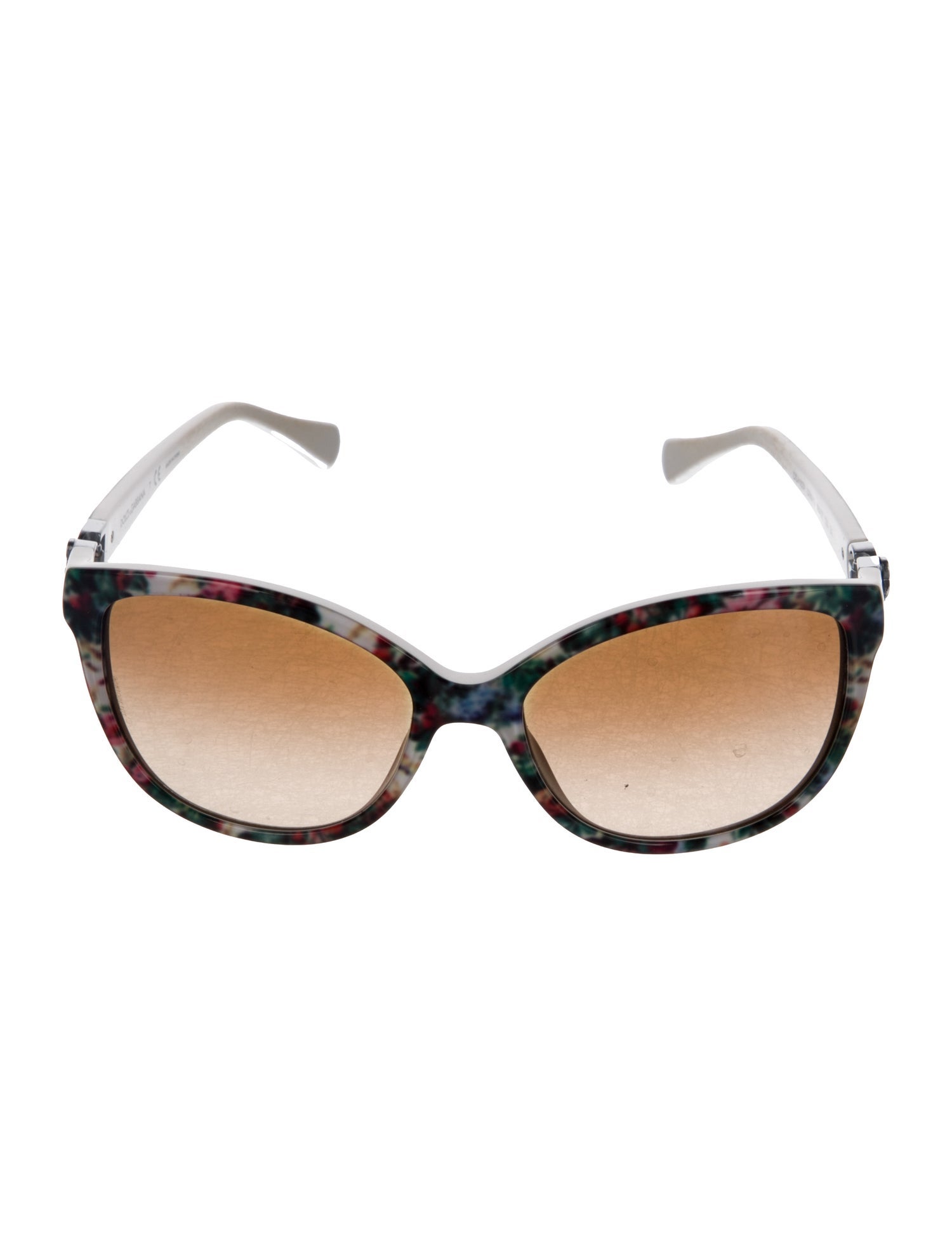 Dolce & Gabbana Oversize Gradient Sunglasses