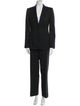Dolce & Gabbana Virgin Wool Striped Pantsuit