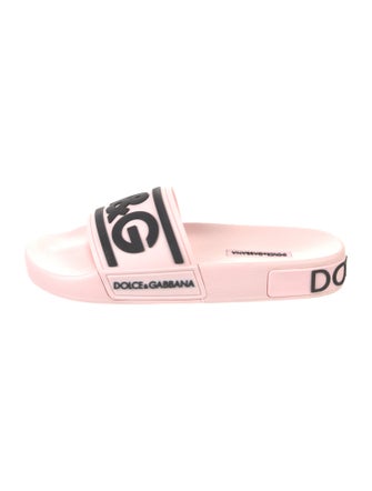 Dolce & Gabbana Rubber Printed Slides