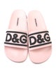 Dolce & Gabbana Rubber Printed Slides