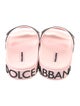 Dolce & Gabbana Rubber Printed Slides