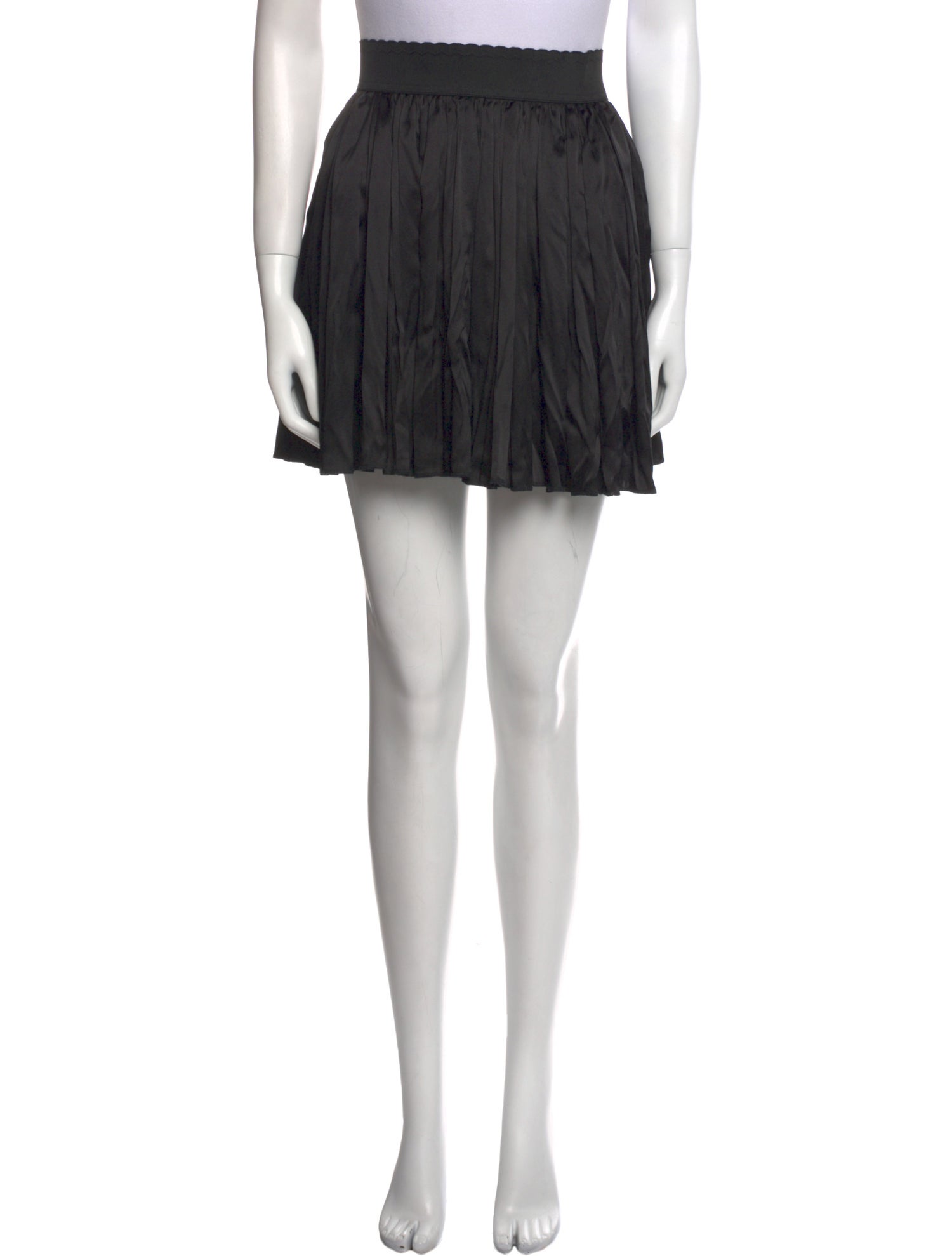 Dolce & Gabbana Silk Mini Skirt