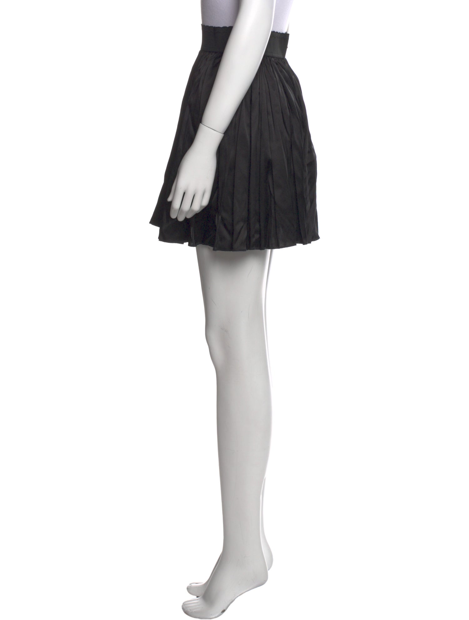 Dolce & Gabbana Silk Mini Skirt