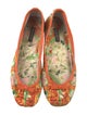 Dolce & Gabbana Floral Print Ballet Flats