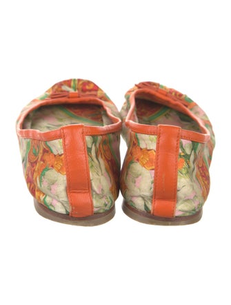 Dolce & Gabbana Floral Print Ballet Flats