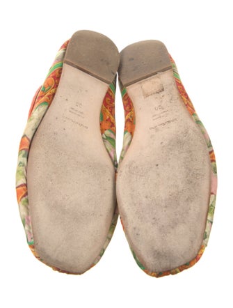 Dolce & Gabbana Floral Print Ballet Flats