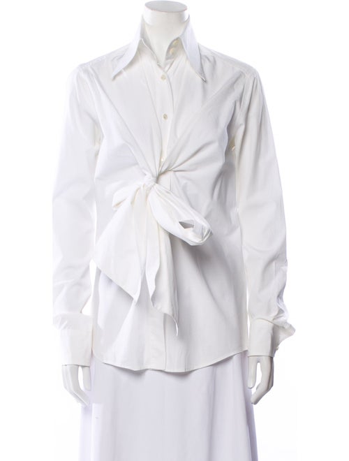 Dolce & Gabbana Long Sleeve Button-Up Top