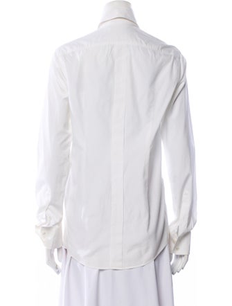 Dolce & Gabbana Long Sleeve Button-Up Top