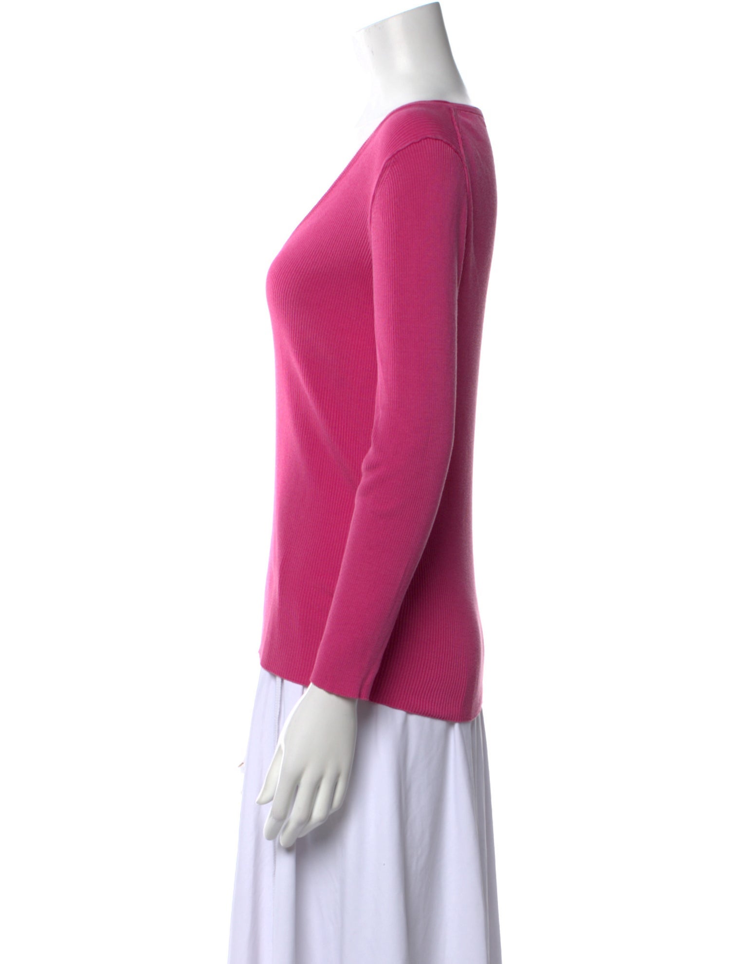 Dolce & Gabbana Silk V-Neck Sweater