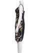 Dolce & Gabbana Floral Print Knee-Length Dress