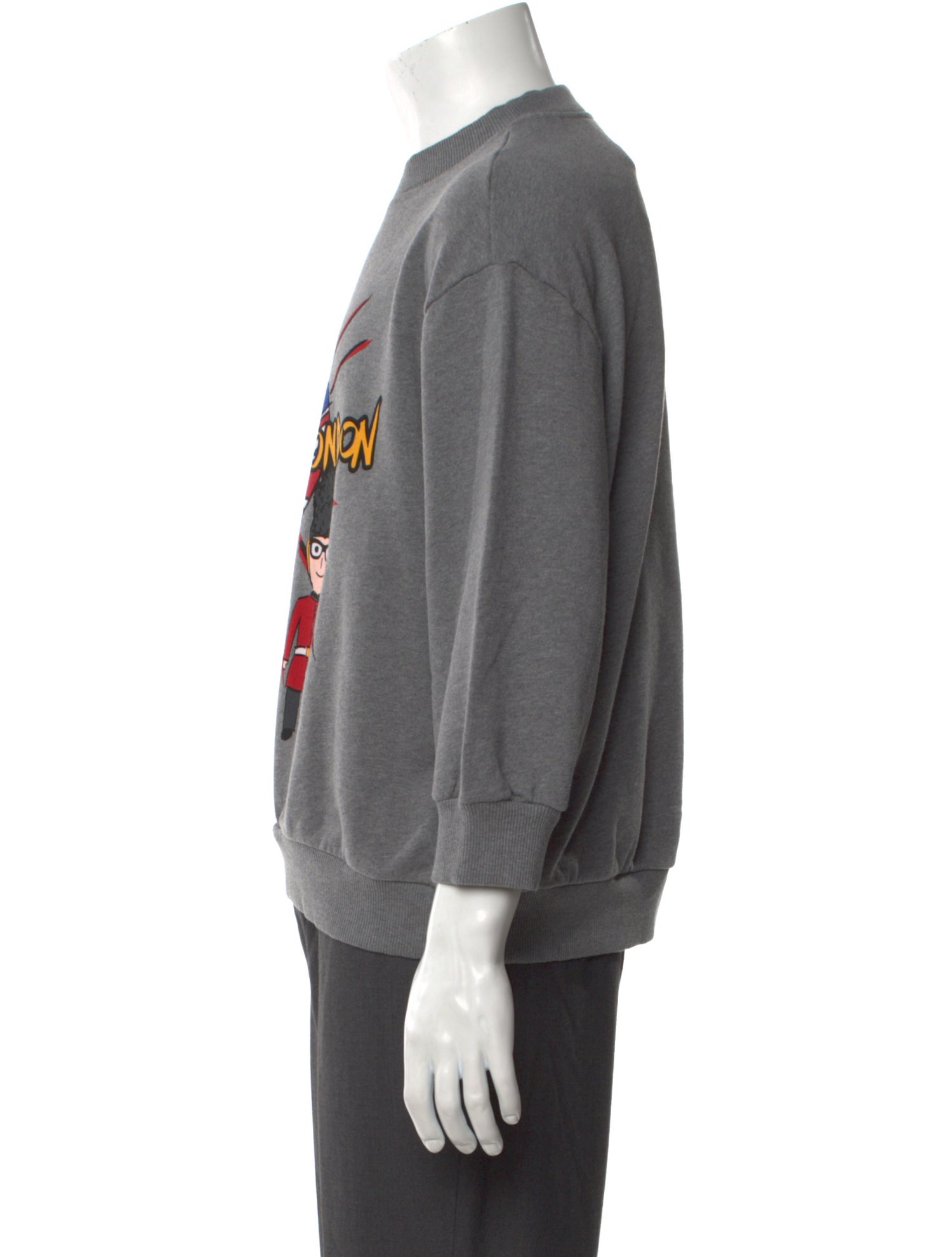 Dolce & Gabbana Graphic Print Crew Neck Sweatshirt w/ Tags