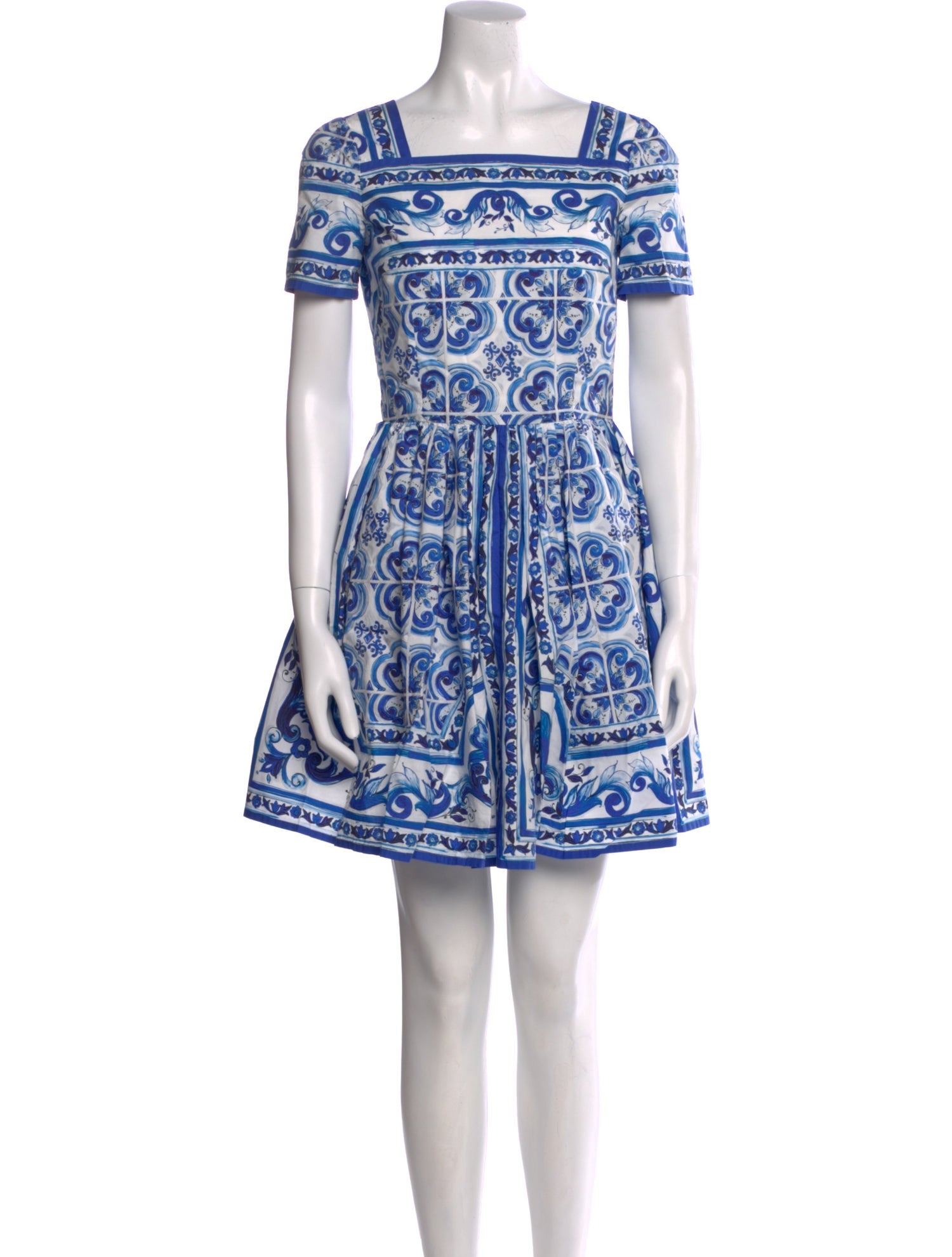 Dolce & Gabbana Printed Mini Dress