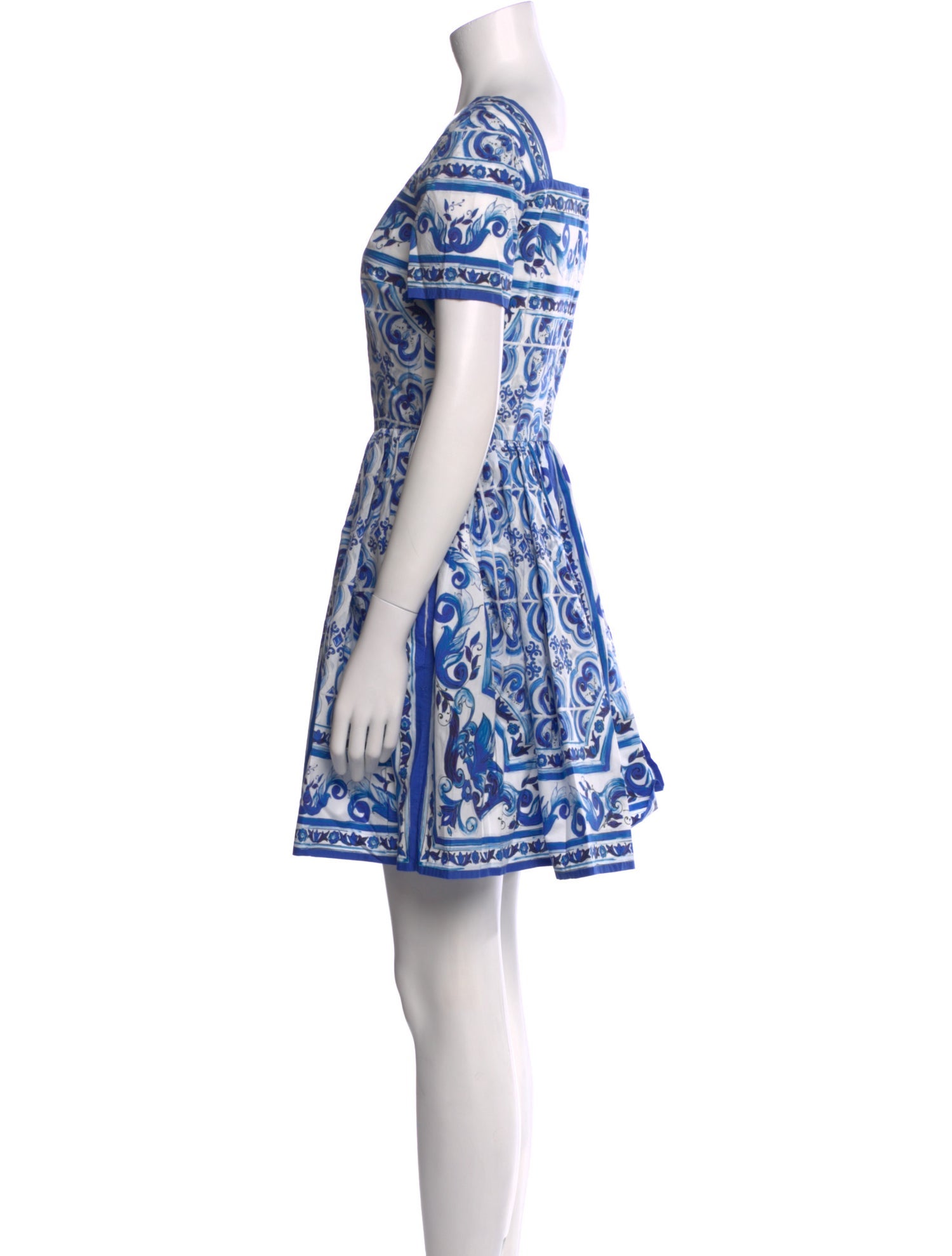 Dolce & Gabbana Printed Mini Dress