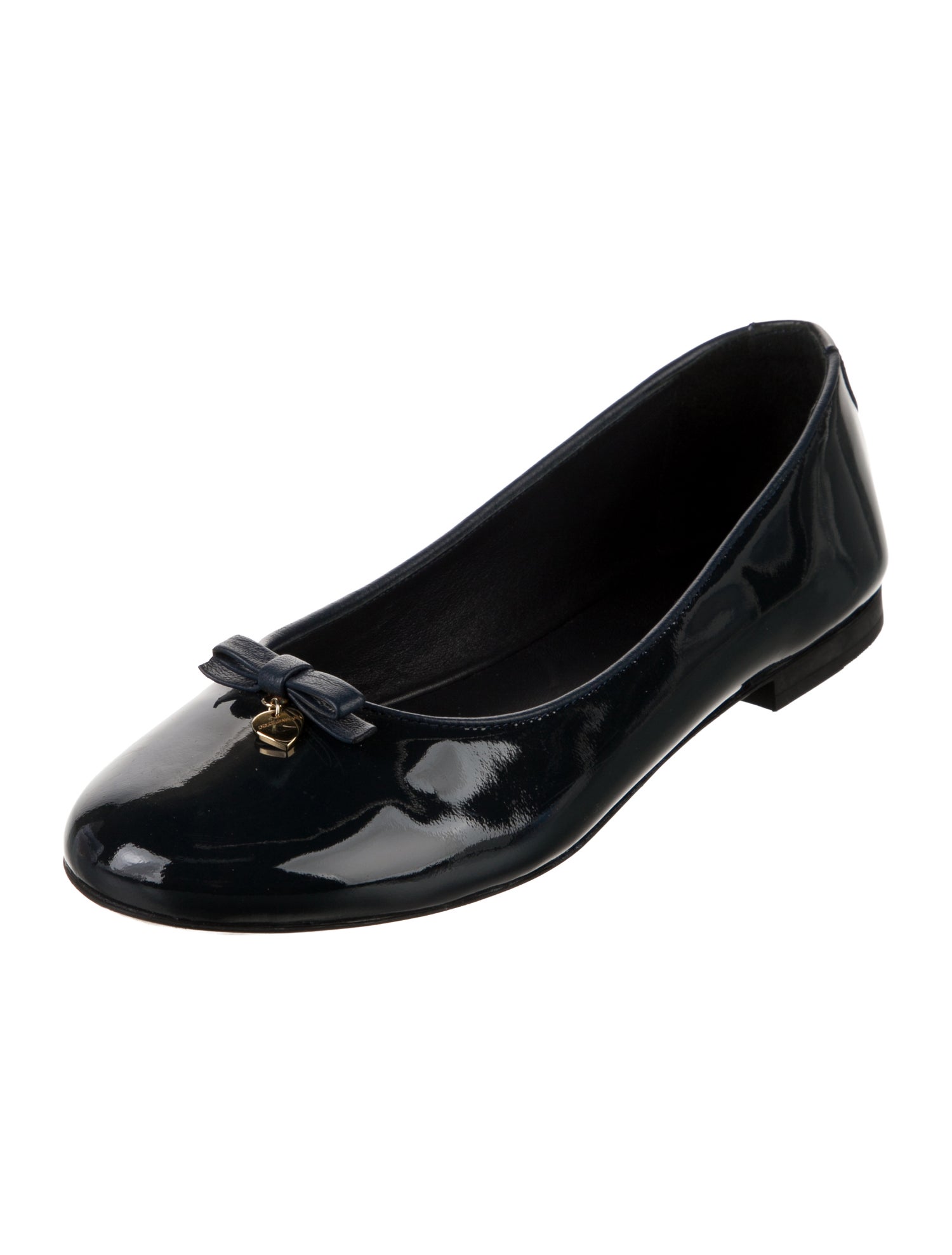 Dolce & Gabbana Patent Leather Ballet Flats
