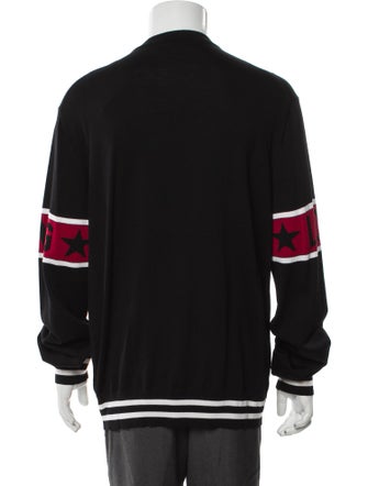 Dolce & Gabbana Virgin Wool Graphic Print Pullover