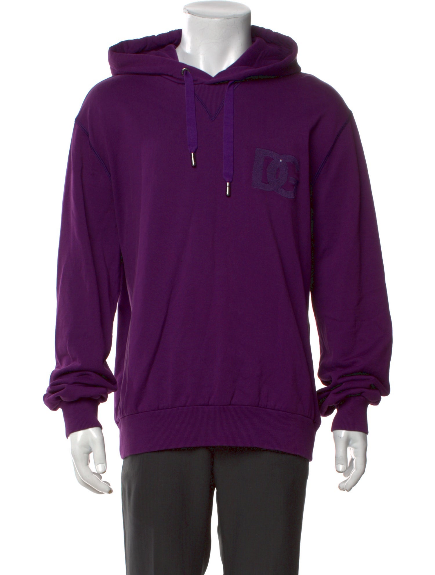 Dolce & Gabbana Crew Neck Long Sleeve Hoodie