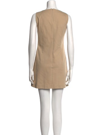 Dolce & Gabbana Bateau Neckline Mini Dress