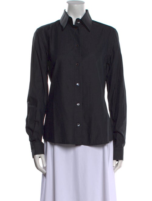 Dolce & Gabbana Long Sleeve Button-Up Top