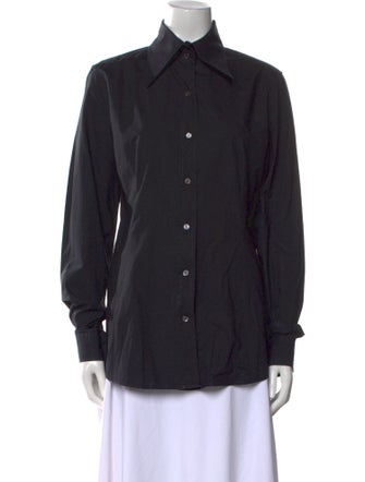 Dolce & Gabbana Long Sleeve Button-Up Top