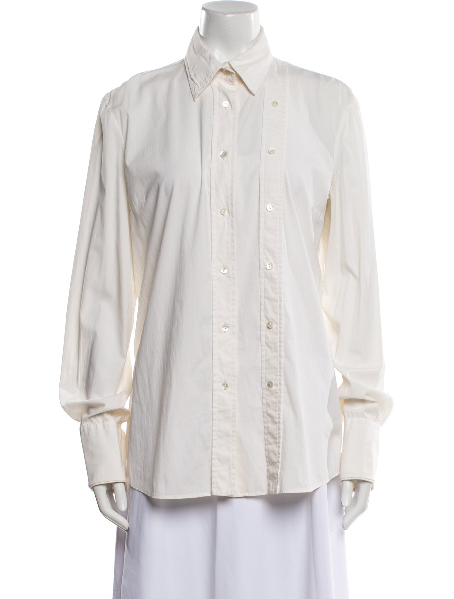 Dolce & Gabbana Long Sleeve Button-Up Top