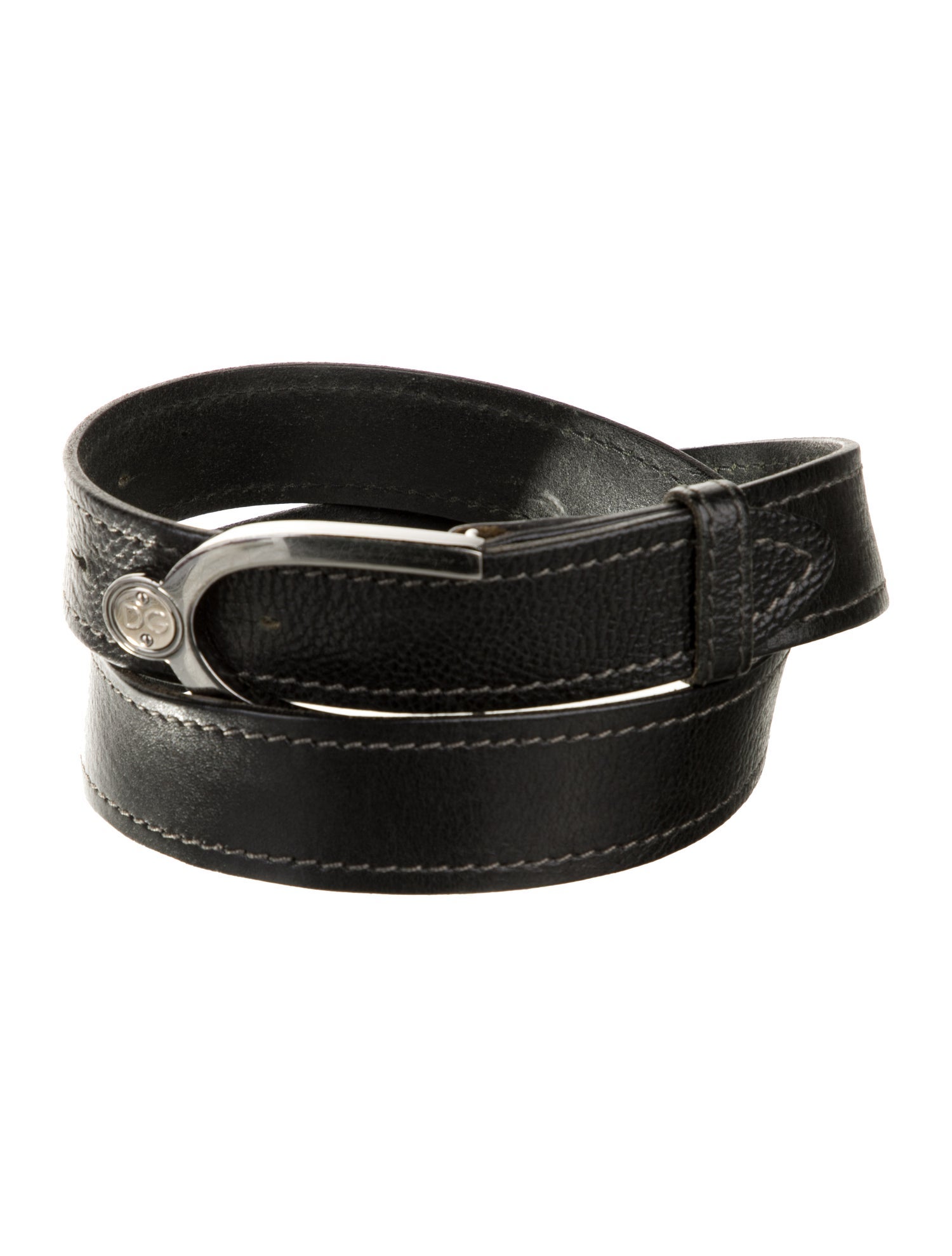Dolce & Gabbana Leather Waist Belt
