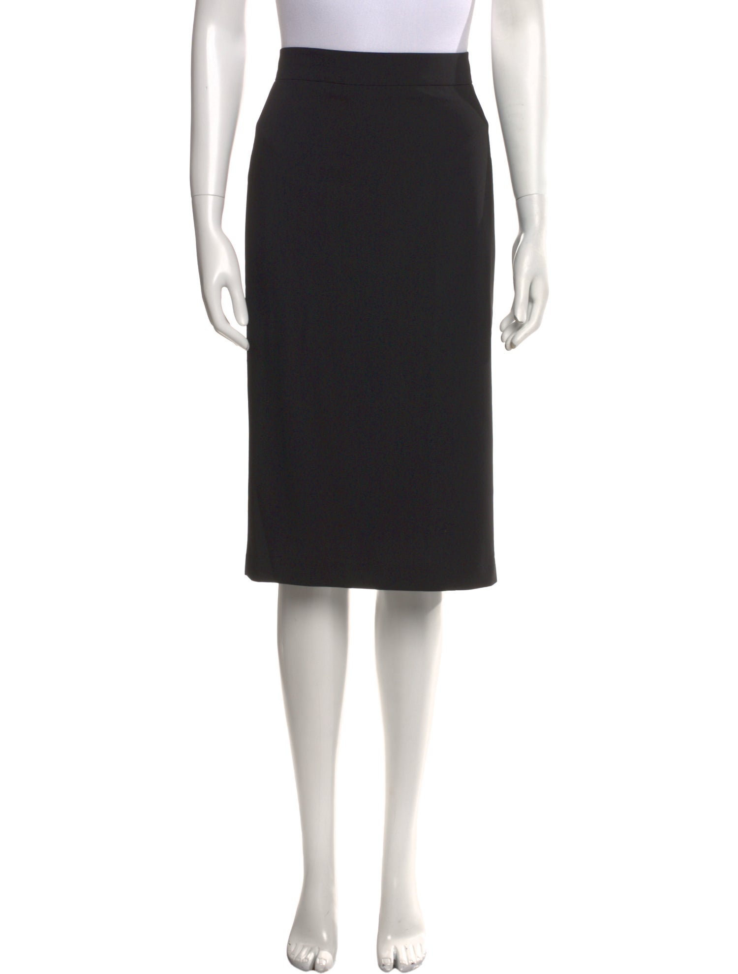 Dolce & Gabbana Virgin Wool Knee-Length Skirt