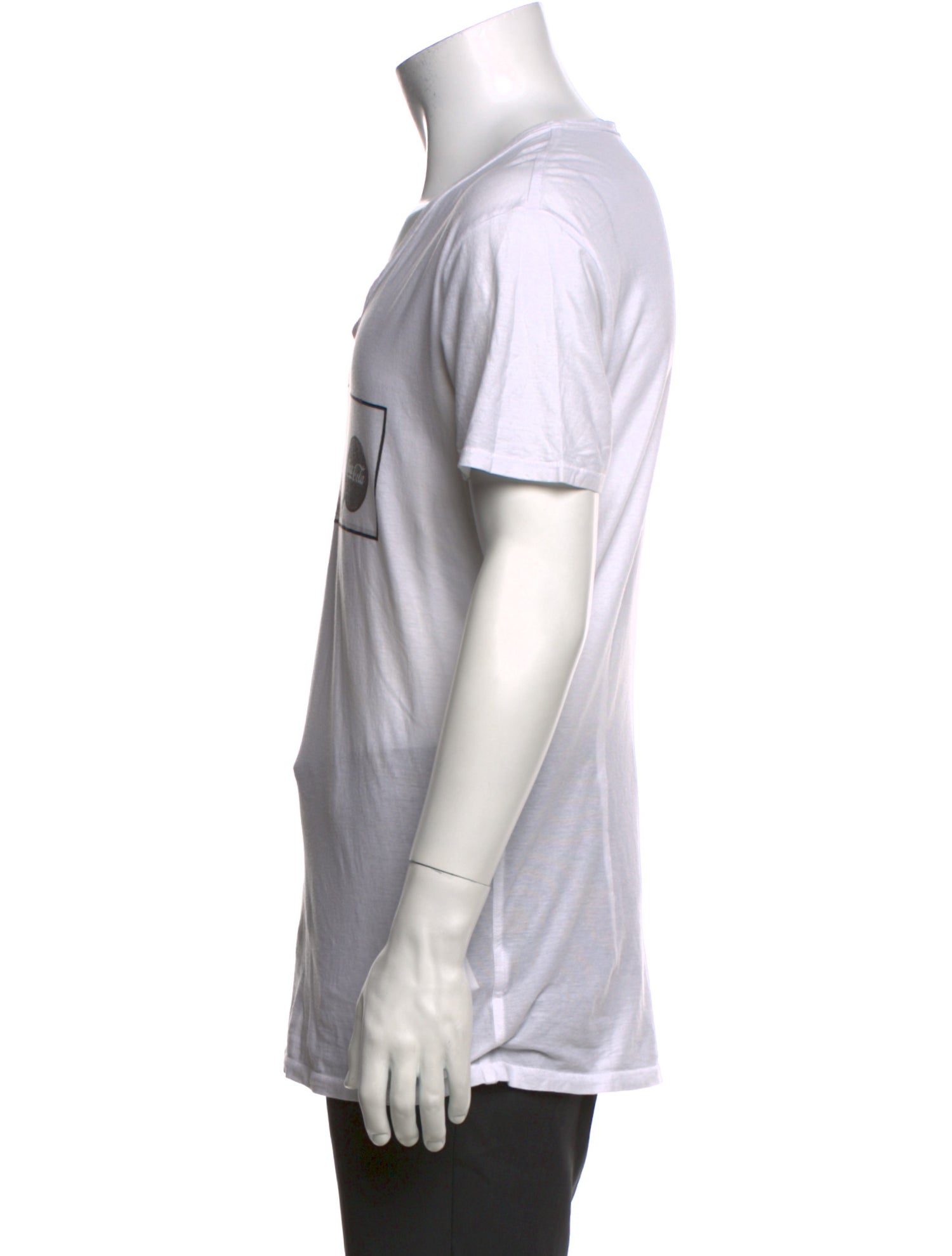 Dolce & Gabbana Graphic Print V-Neck T-Shirt