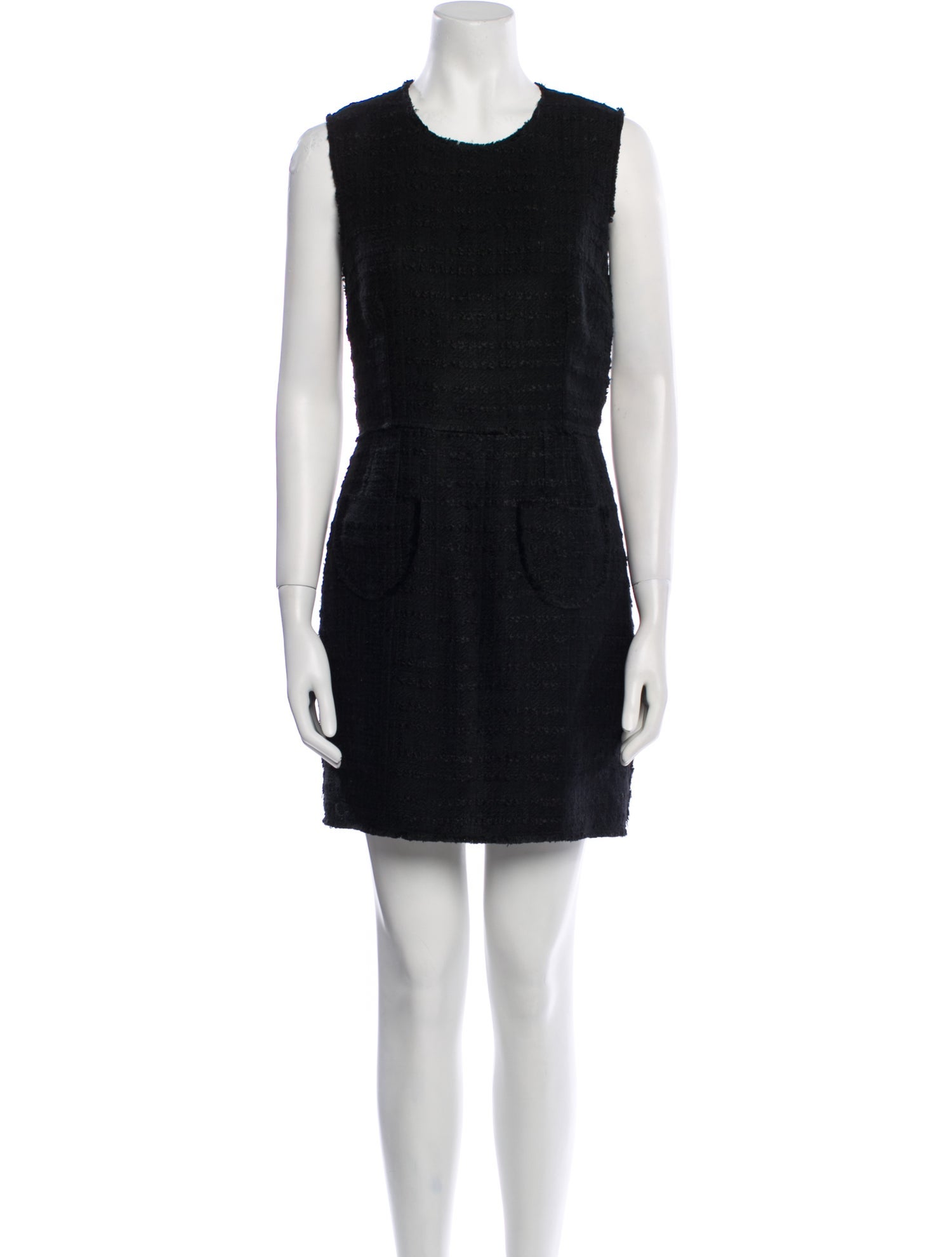 Dolce & Gabbana Crew Neck Mini Dress