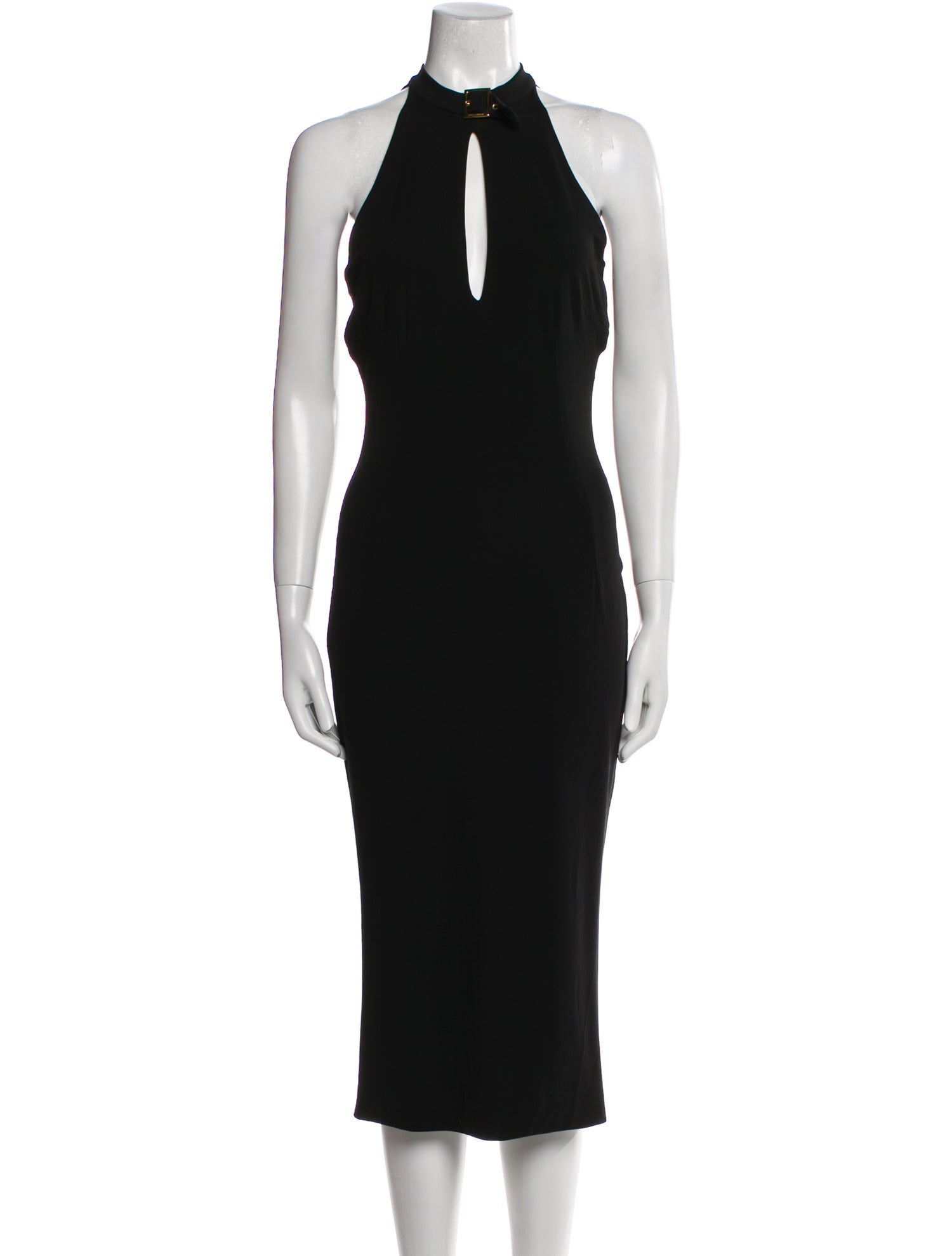 Dolce & Gabbana Halterneck Midi Length Dress