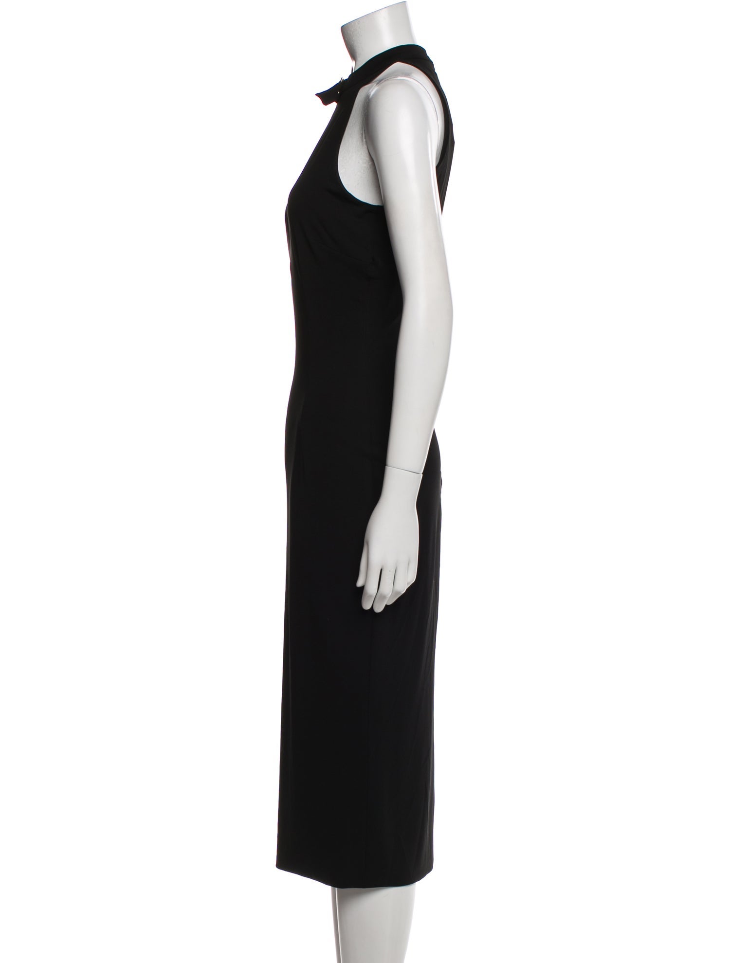 Dolce & Gabbana Halterneck Midi Length Dress
