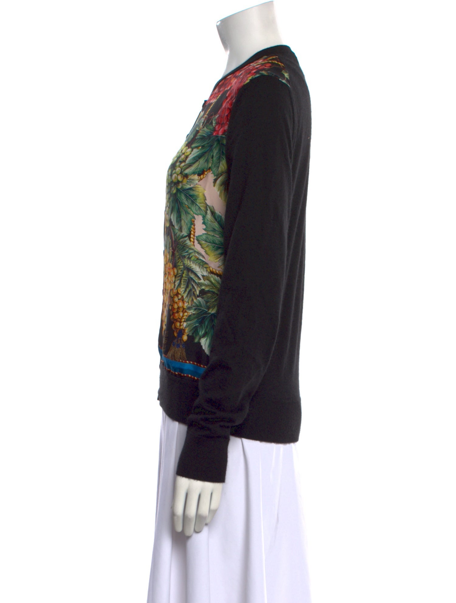 Dolce & Gabbana Cashmere Printed Sweater