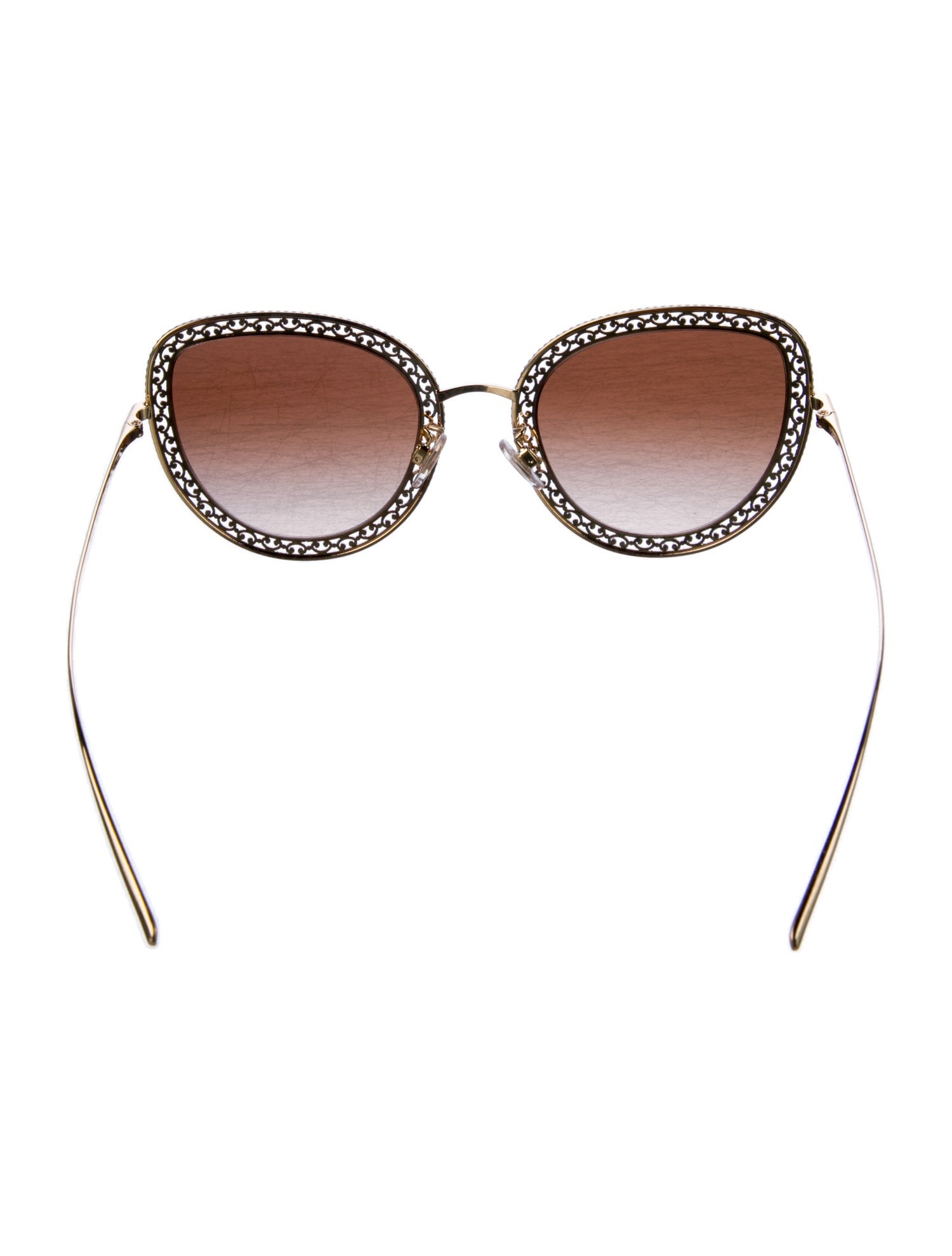 Dolce & Gabbana Cat-Eye Gradient Sunglasses