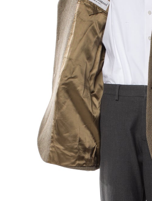 Dolce & Gabbana Wool Printed Blazer