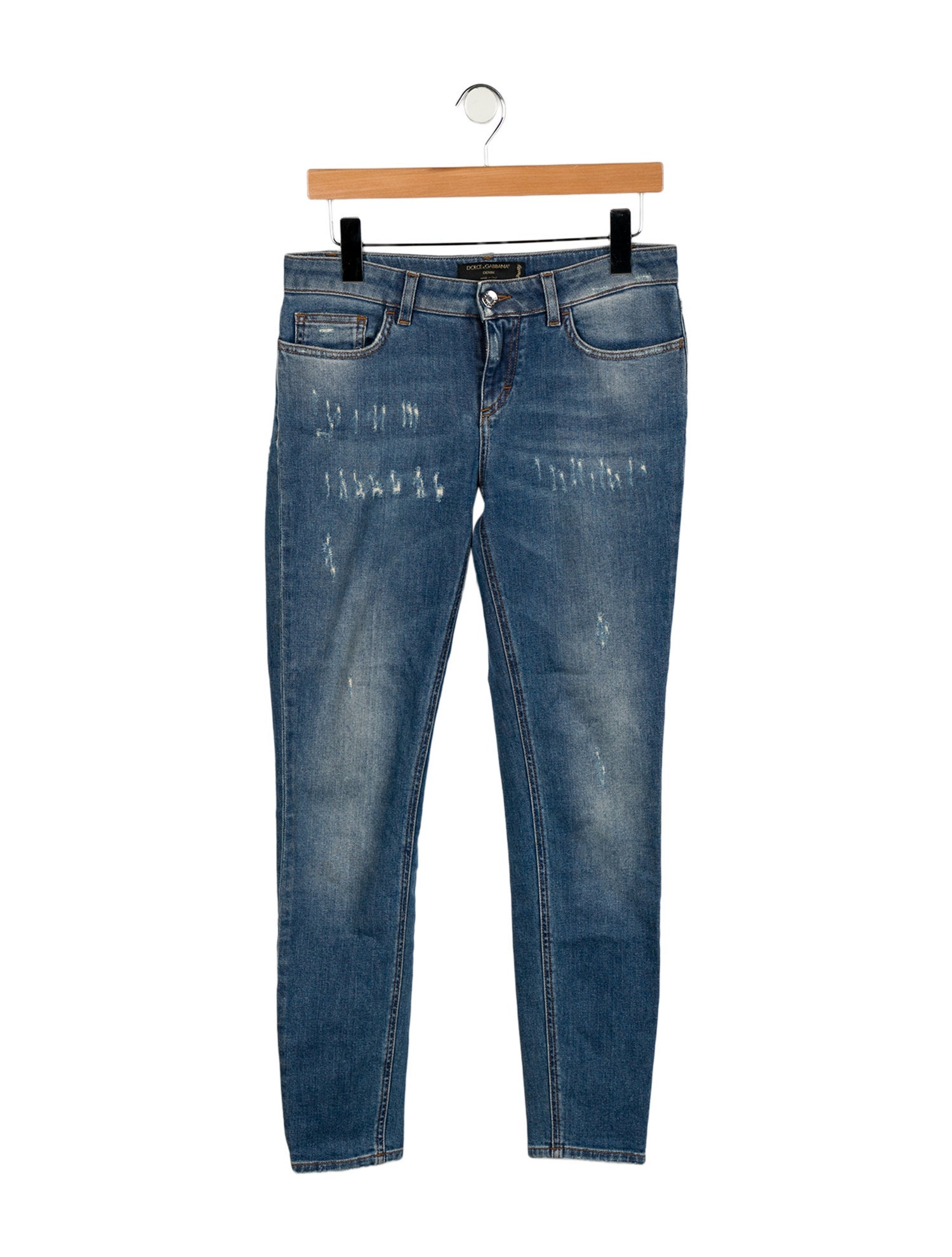 Dolce & Gabbana High-Rise Skinny Leg Jeans