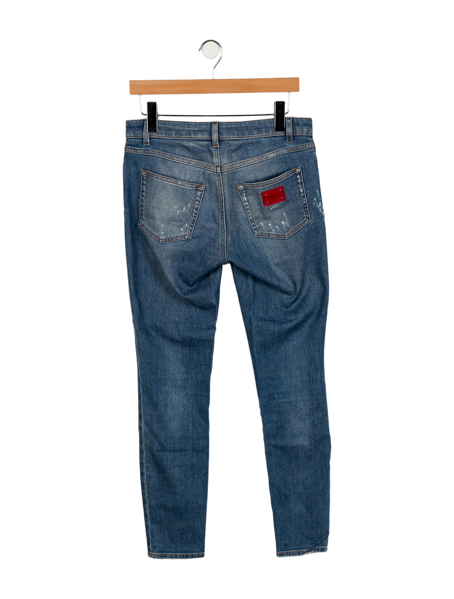 Dolce & Gabbana High-Rise Skinny Leg Jeans