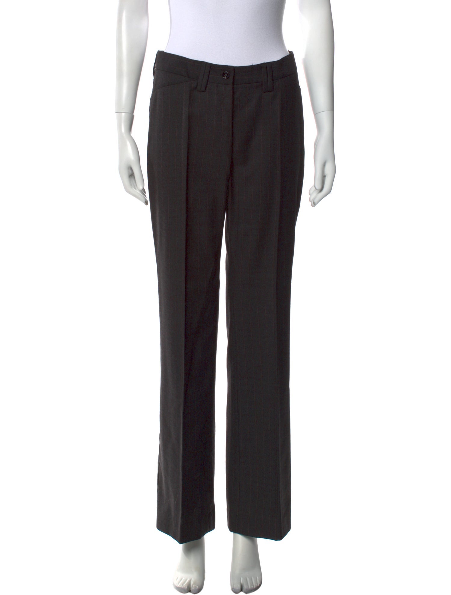Dolce & Gabbana Wool Wide Leg Pants