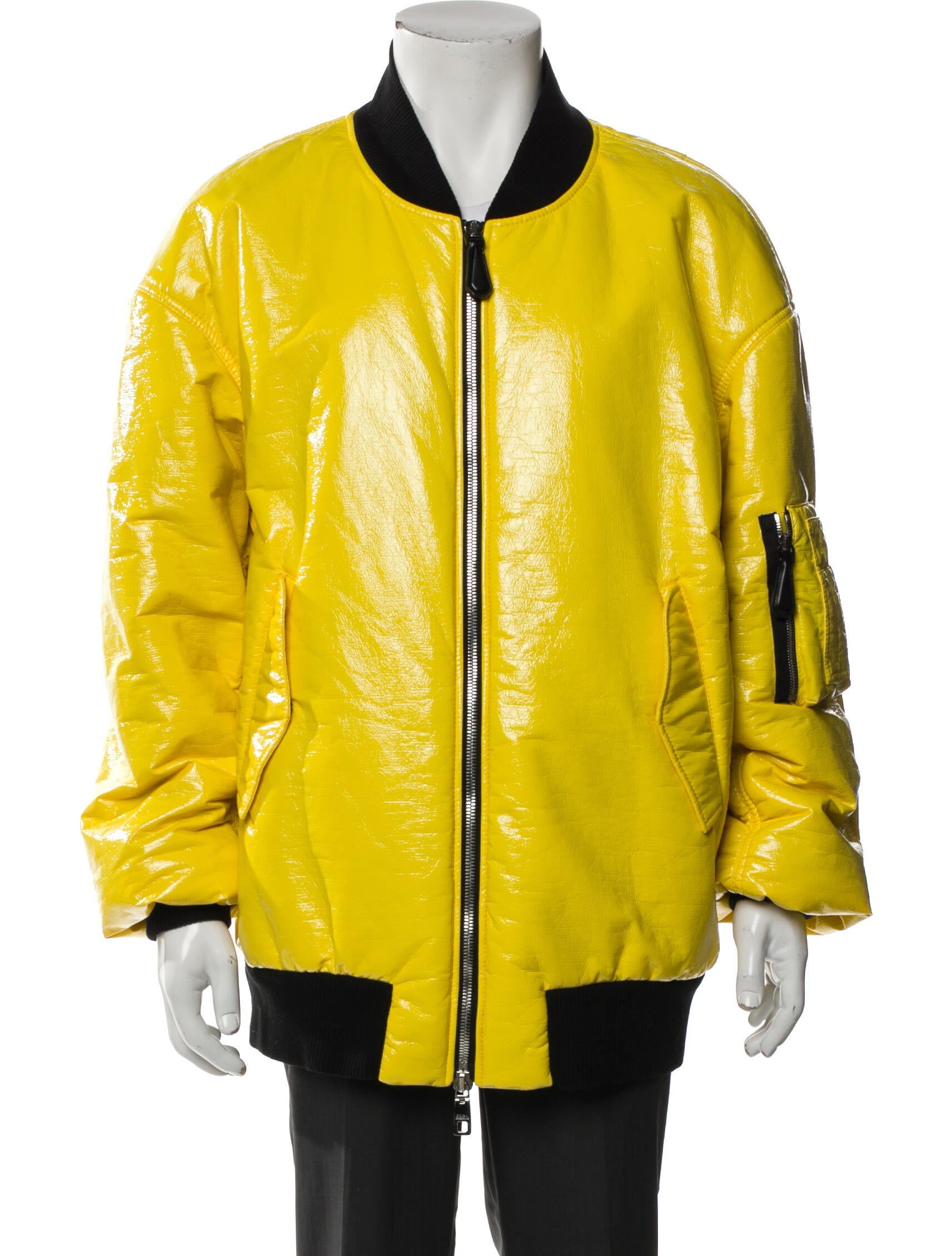 Dolce & Gabbana Colorblock Pattern Bomber Jacket