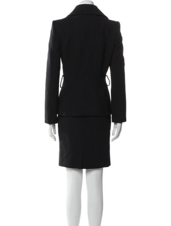 Dolce & Gabbana Virgin Wool Skirt Suit