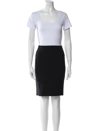 Dolce & Gabbana Virgin Wool Skirt Suit