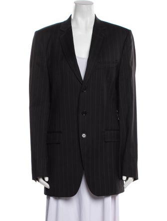 Dolce & Gabbana Wool Striped Blazer