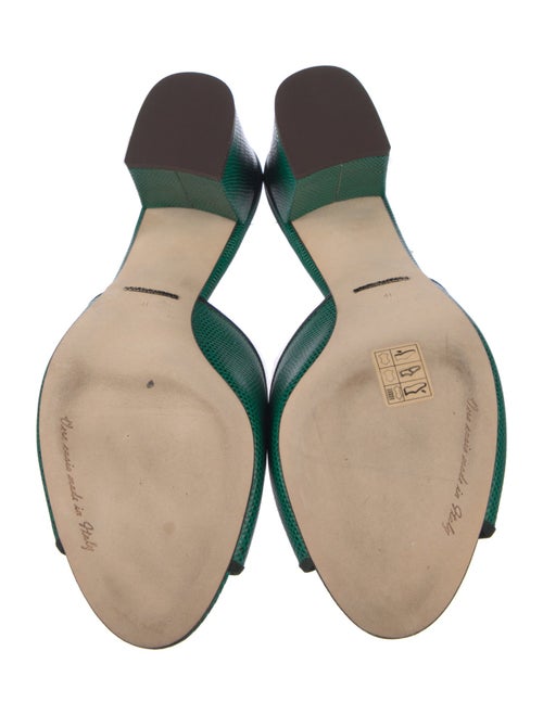 Dolce & Gabbana Lizard Slides
