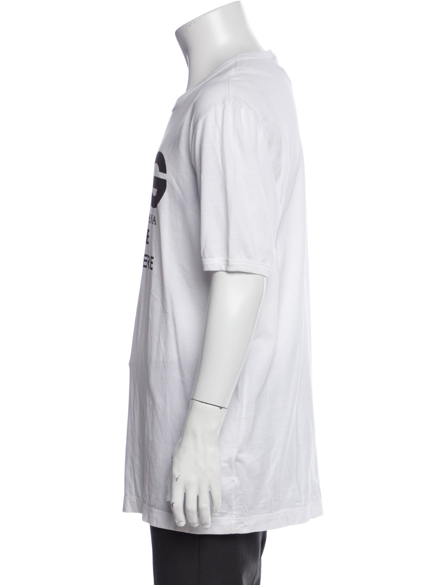 Dolce & Gabbana Graphic Print Crew Neck T-Shirt