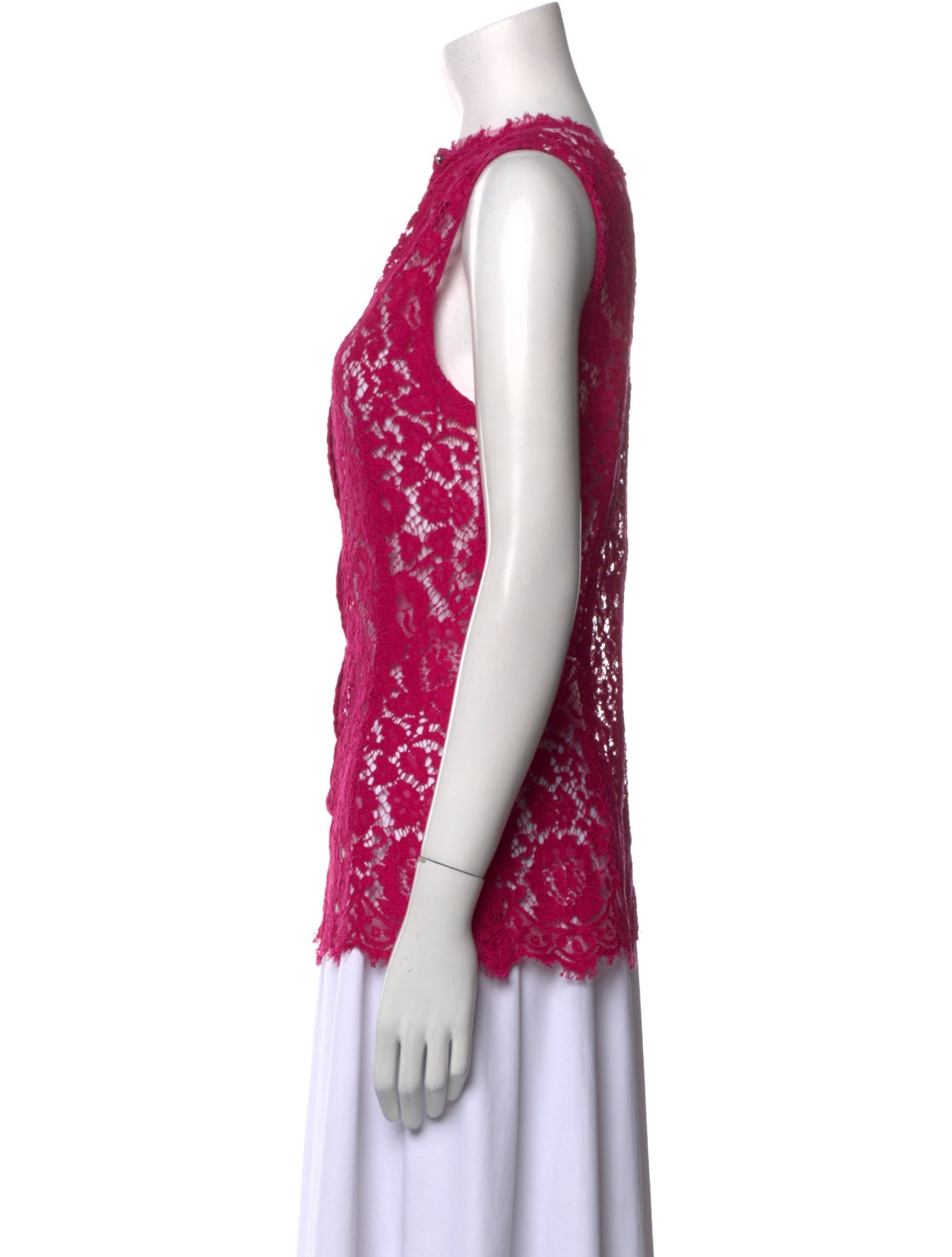 Dolce & Gabbana Lace Lace Pattern Blouse