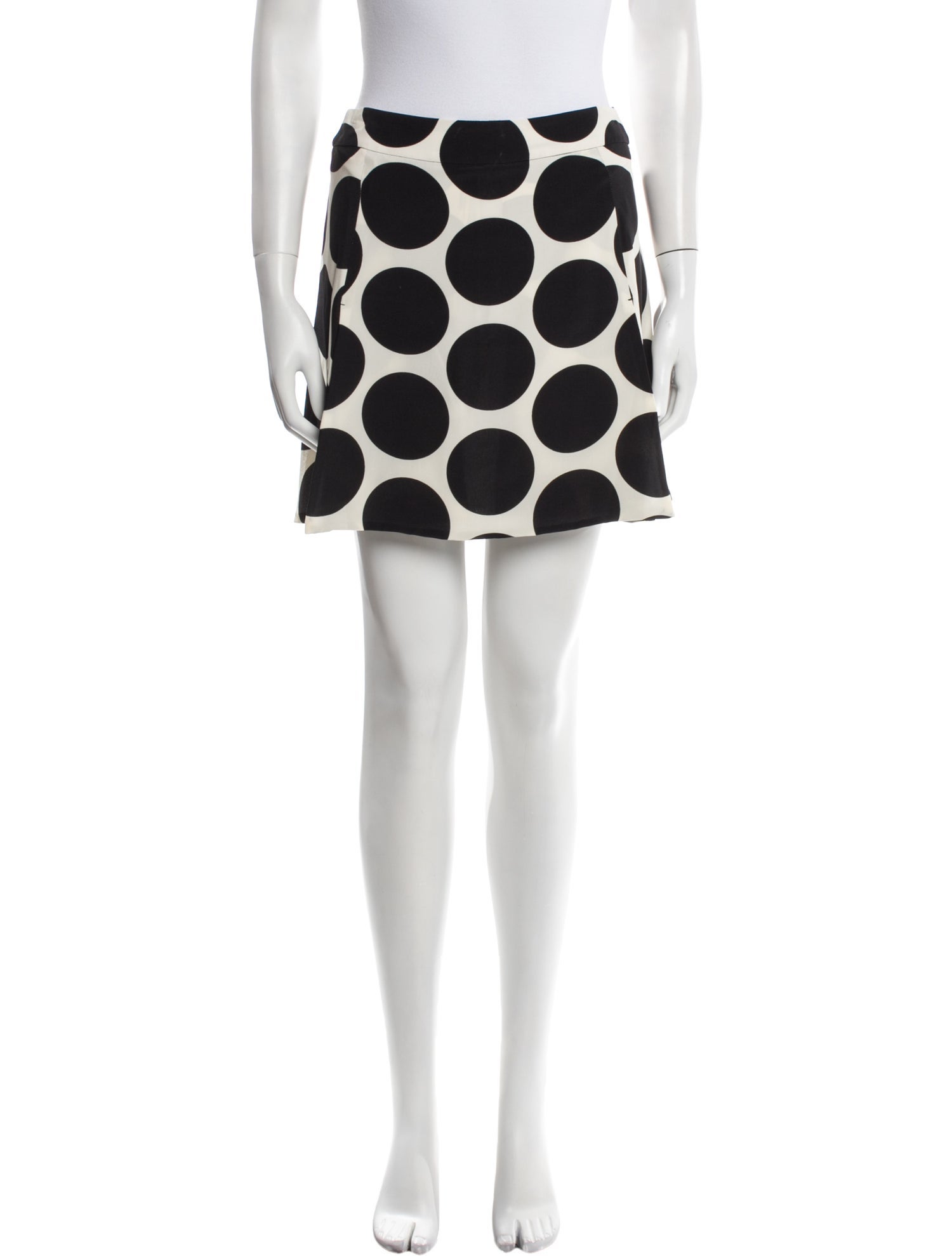 Dolce & Gabbana Silk Mini Skirt