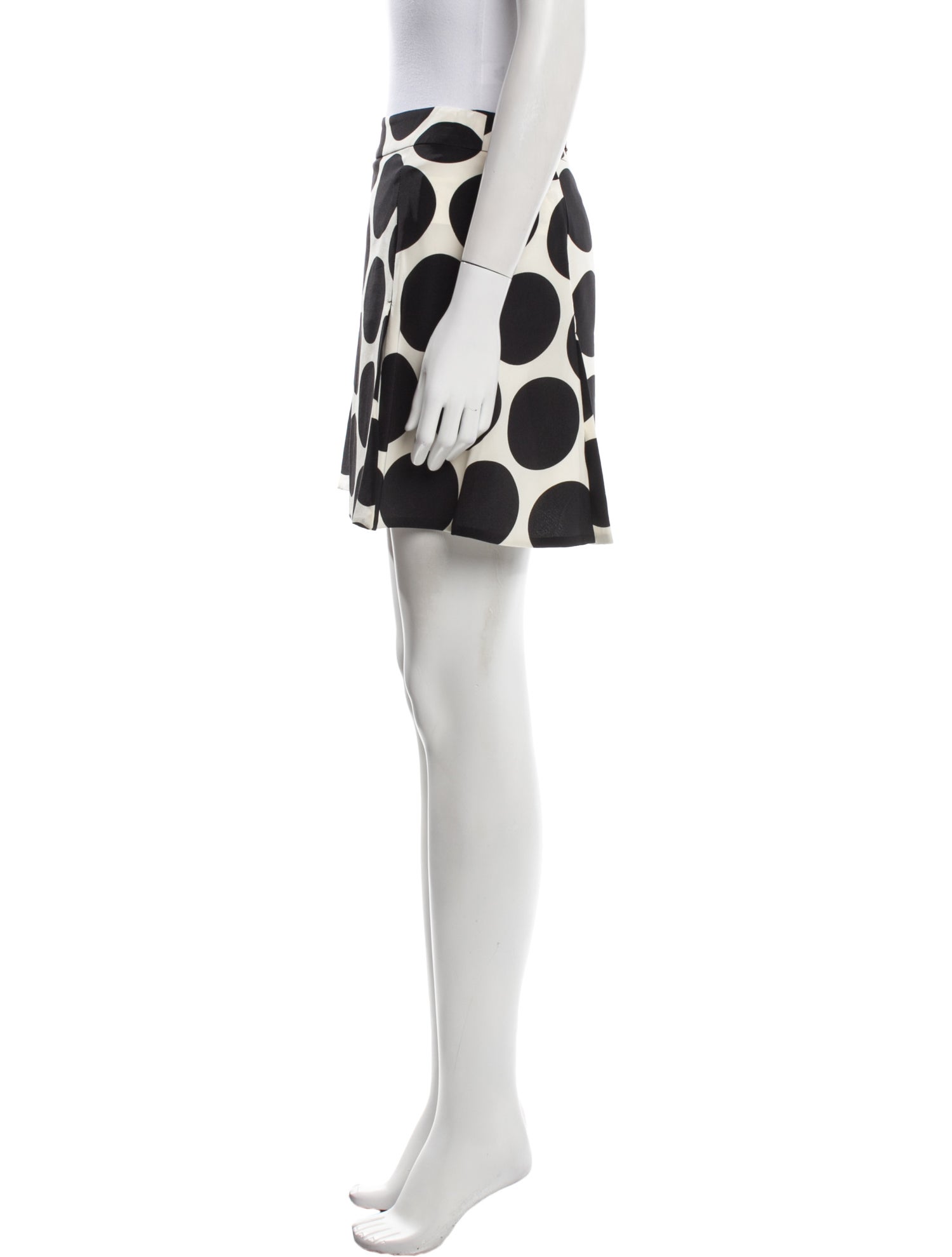 Dolce & Gabbana Silk Mini Skirt