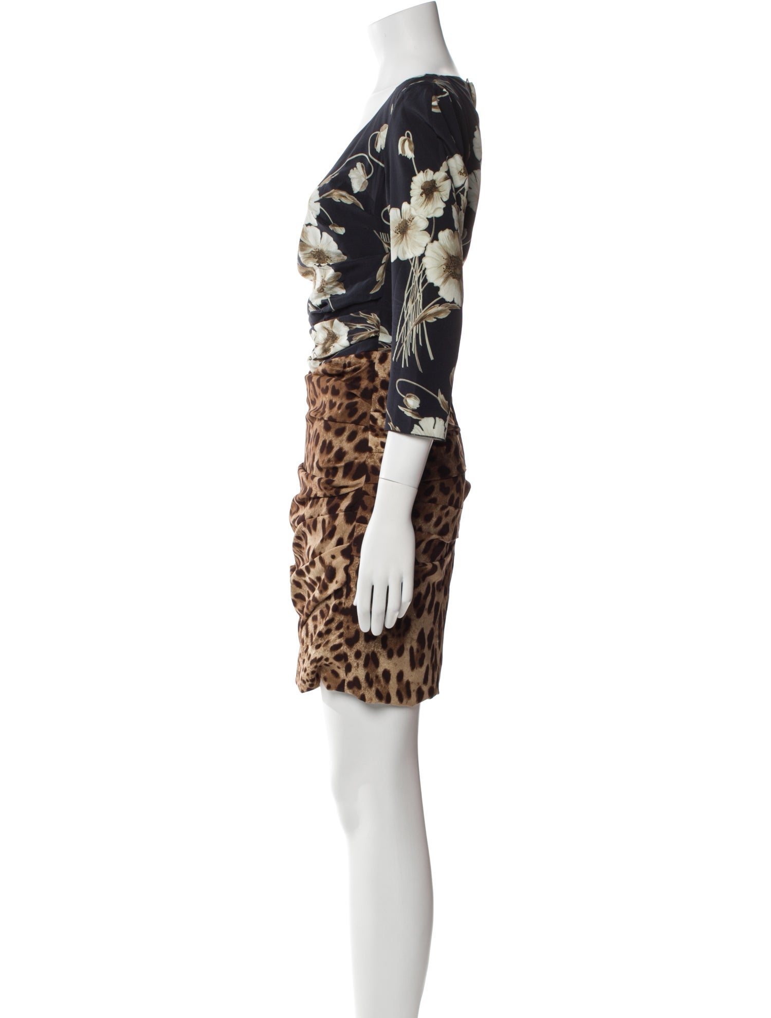 Dolce & Gabbana Silk Mini Dress