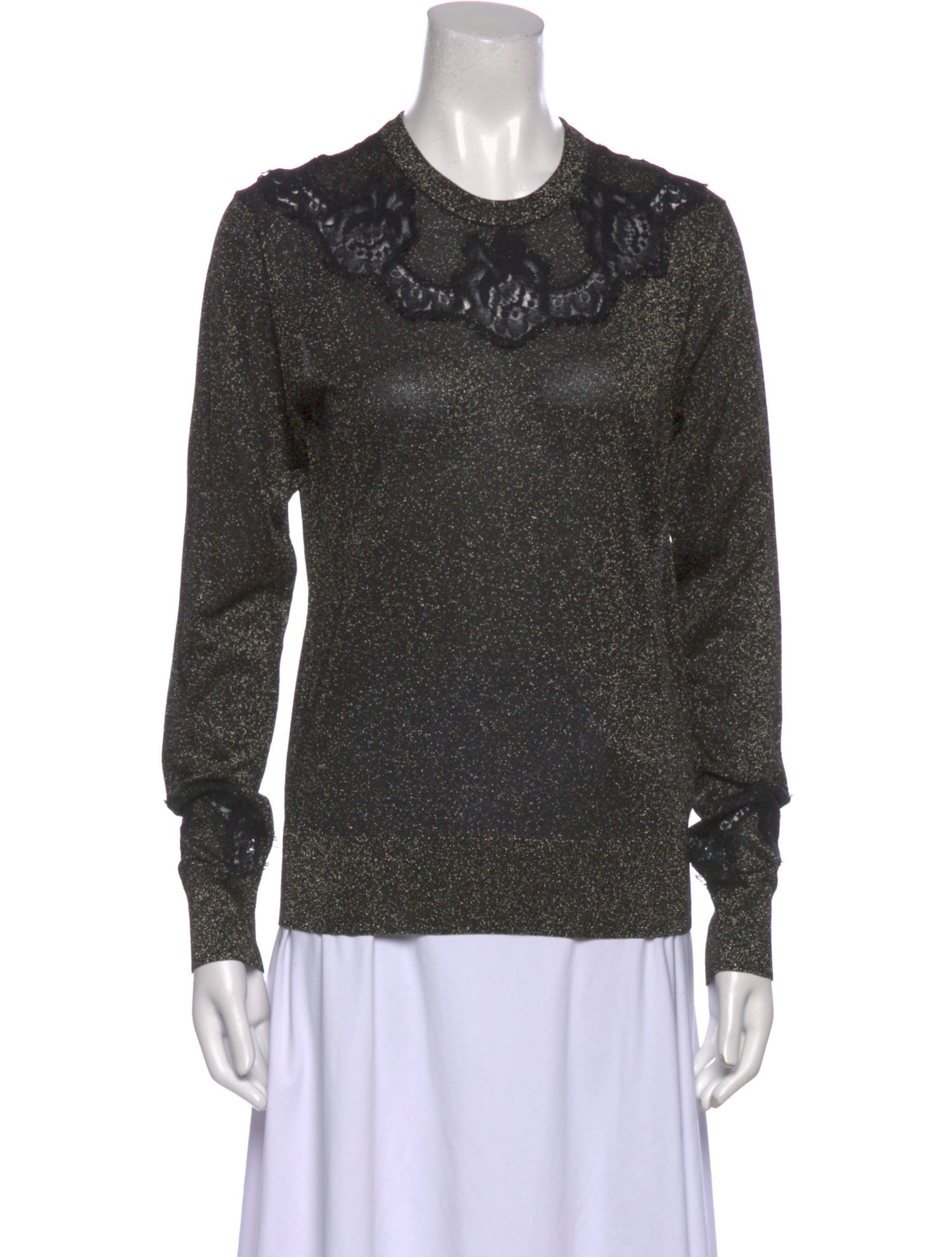 Dolce & Gabbana Crew Neck Long Sleeve Sweatshirt